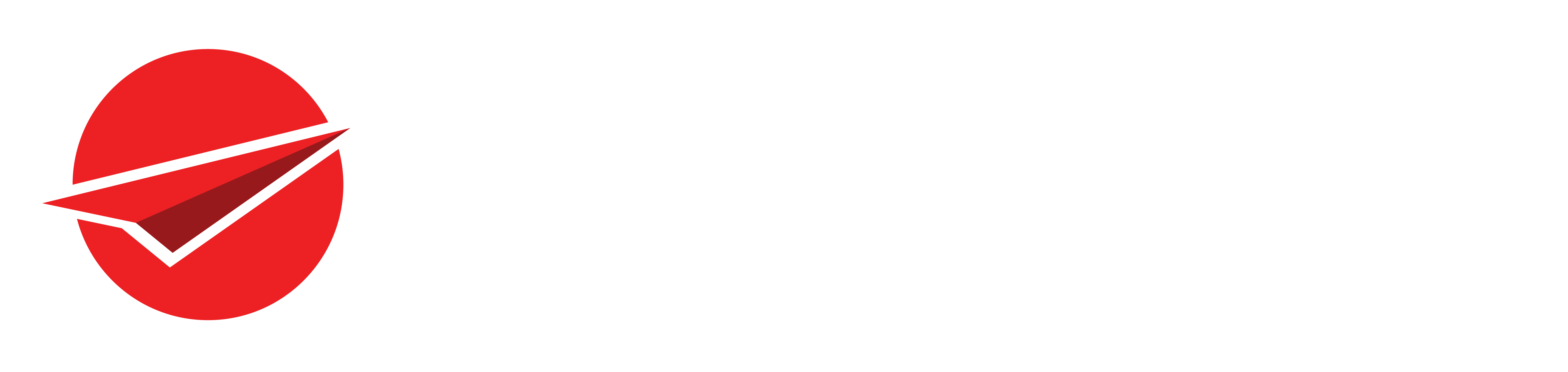 Vanguard Logo with white text and trans background - with tagline